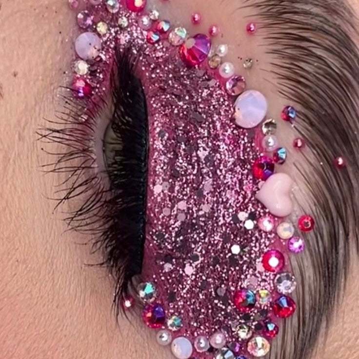 Face Gems - Pink Icing