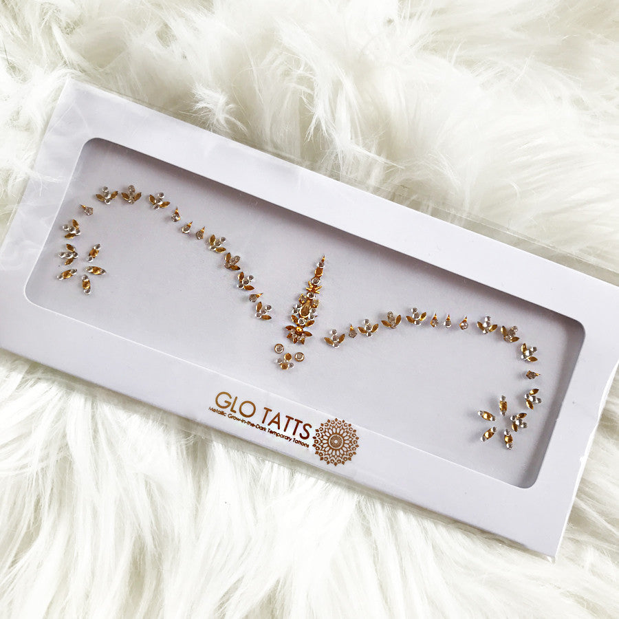 Bindi Face Gem - Vara Gold and Silver dainty