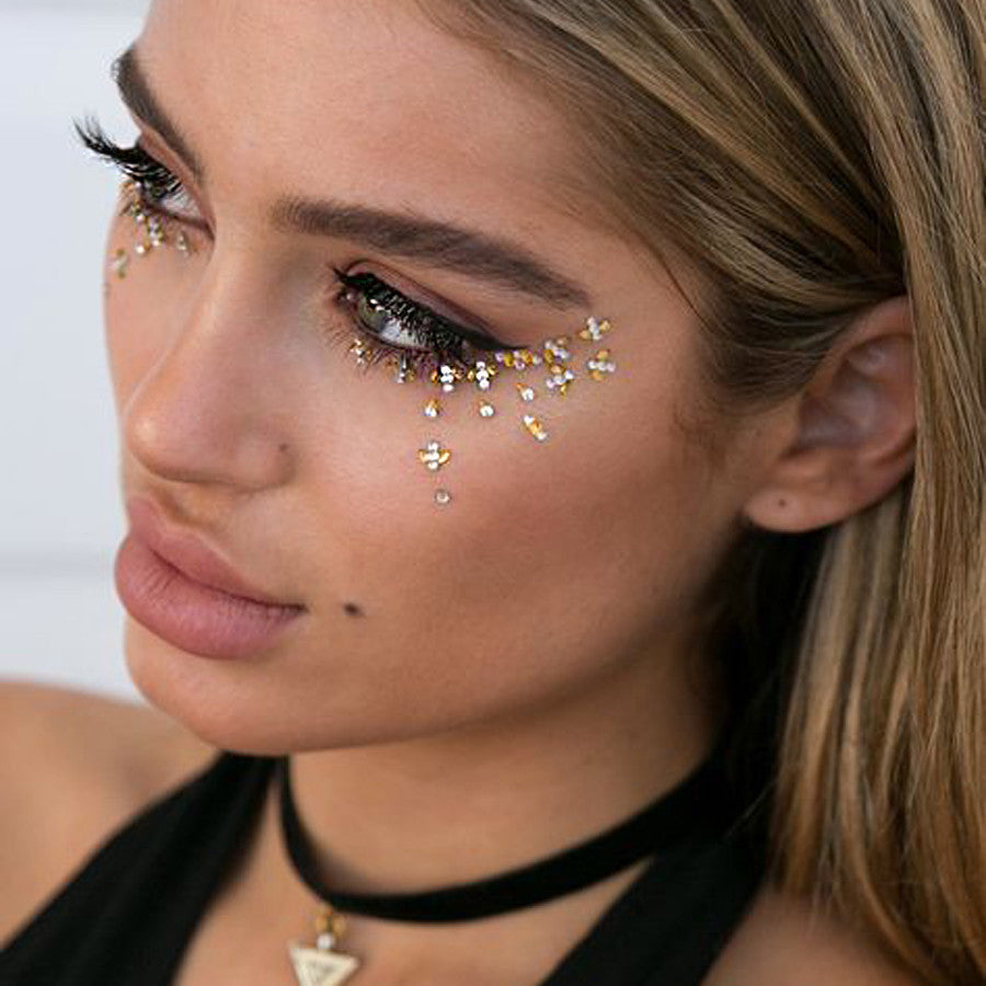 Bindi Face Gem - Vara Gold and Silver dainty
