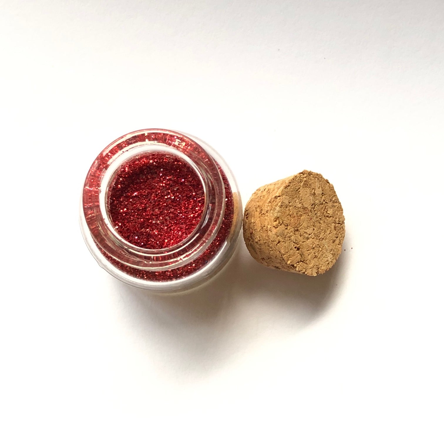 Limited Edition 'Be My Valentine' Ruby Red Biodegradable Glitter - GLO TATTS