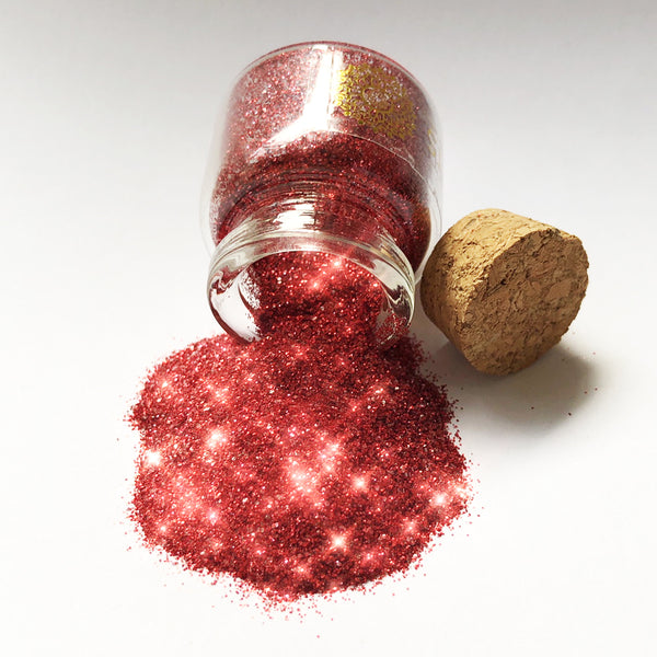 Limited Edition 'Be My Valentine' Ruby Red Biodegradable Glitter - GLO TATTS