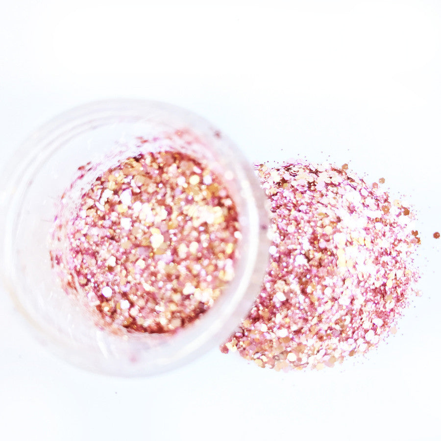 Glow in the Dark Glitter - Peachy Keen - GLO TATTS