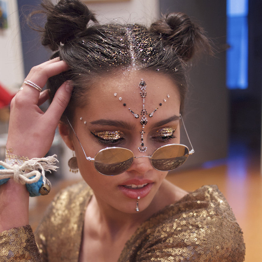 Glow in the Dark Glitter - Barely Bronze - GLO TATTS