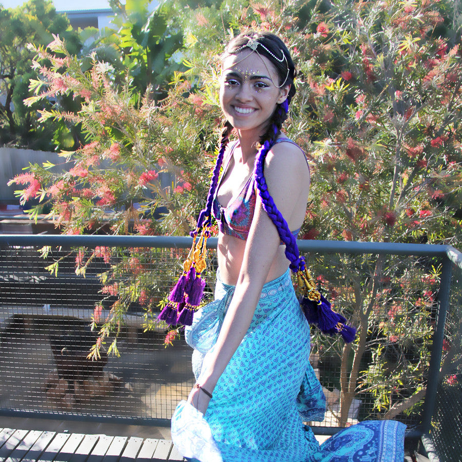 GLO Paranda - Indian Hair Braid Purple - GLO TATTS
- 7