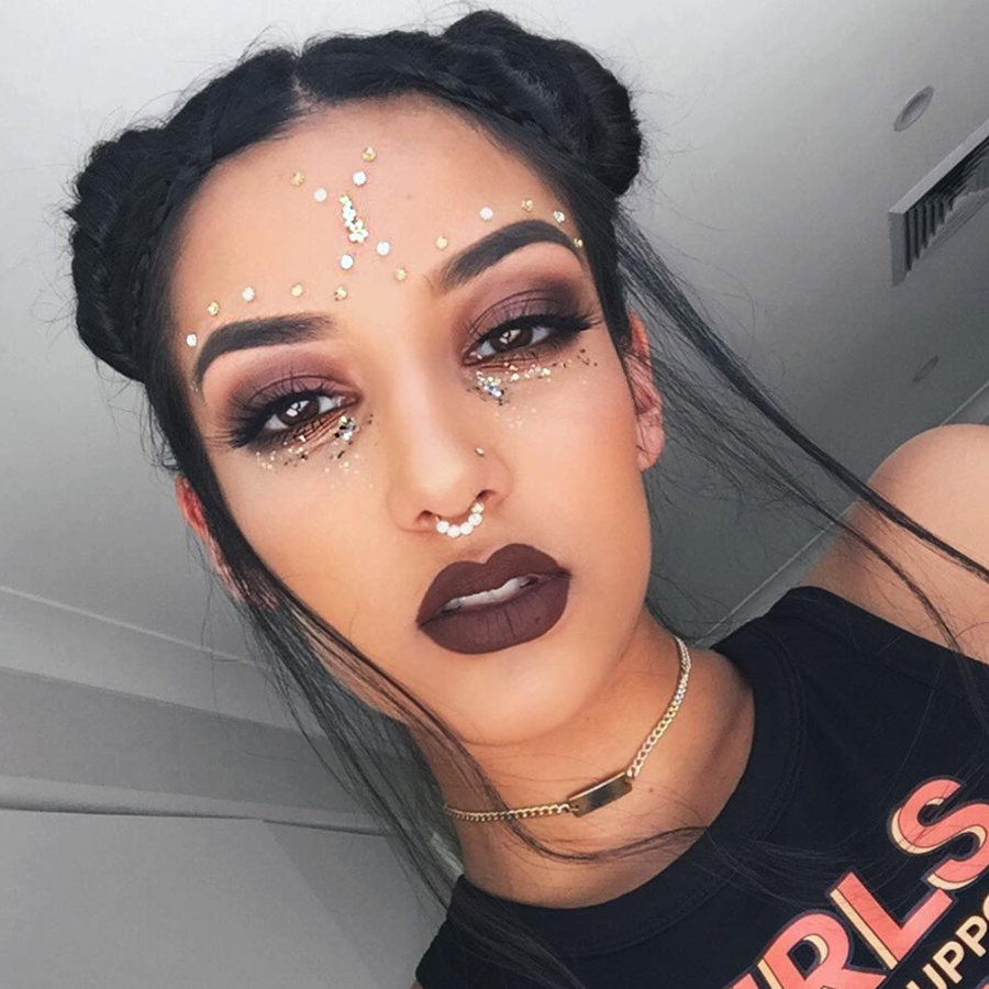Glow in the Dark Glitter - Rusty Rose Gold - GLO TATTS
