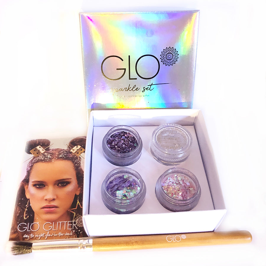 ALL NEW! GLO Sparkle Set Purple Perfection