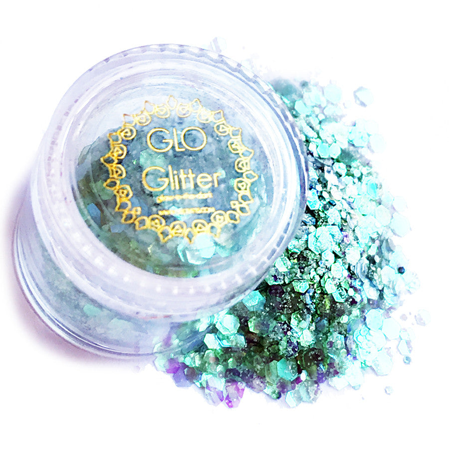 Glow in the Dark Glitter - Siren Scale - GLO TATTS