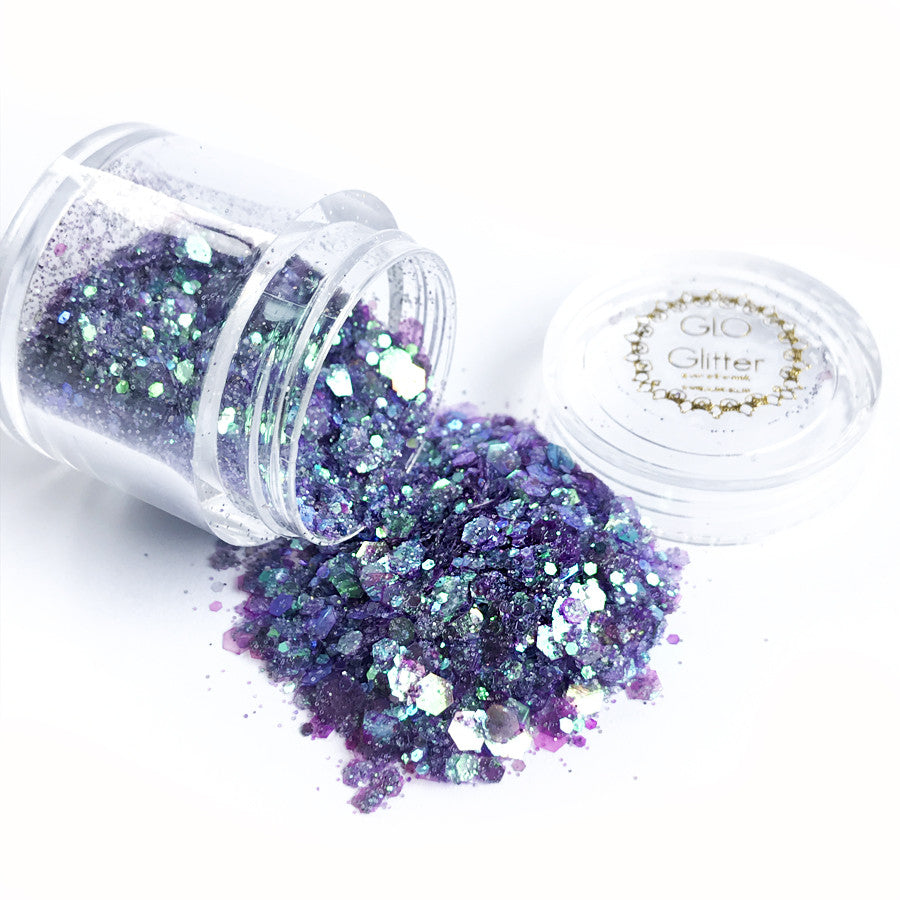 Glow in the Dark Glitter - Mermaid Tail - GLO TATTS