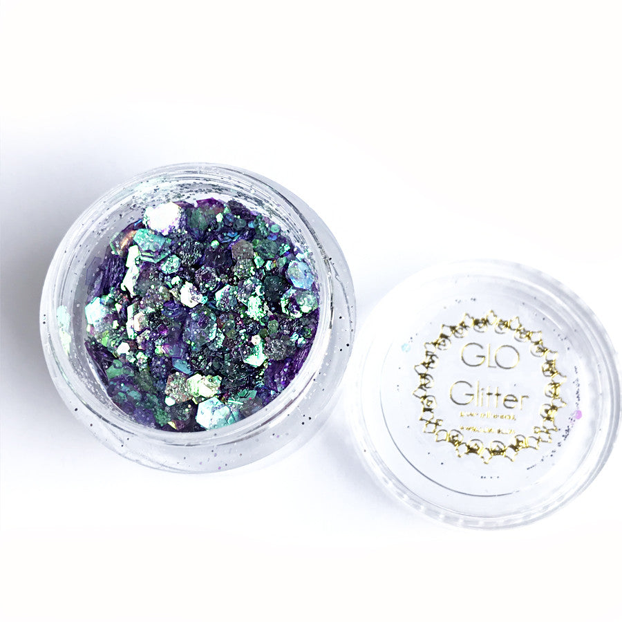 Glow in the Dark Glitter - Mermaid Tail - GLO TATTS