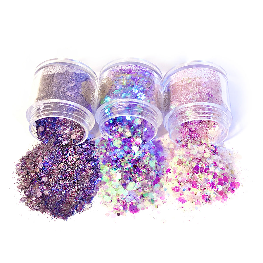 ALL NEW! GLO Sparkle Set Purple Perfection