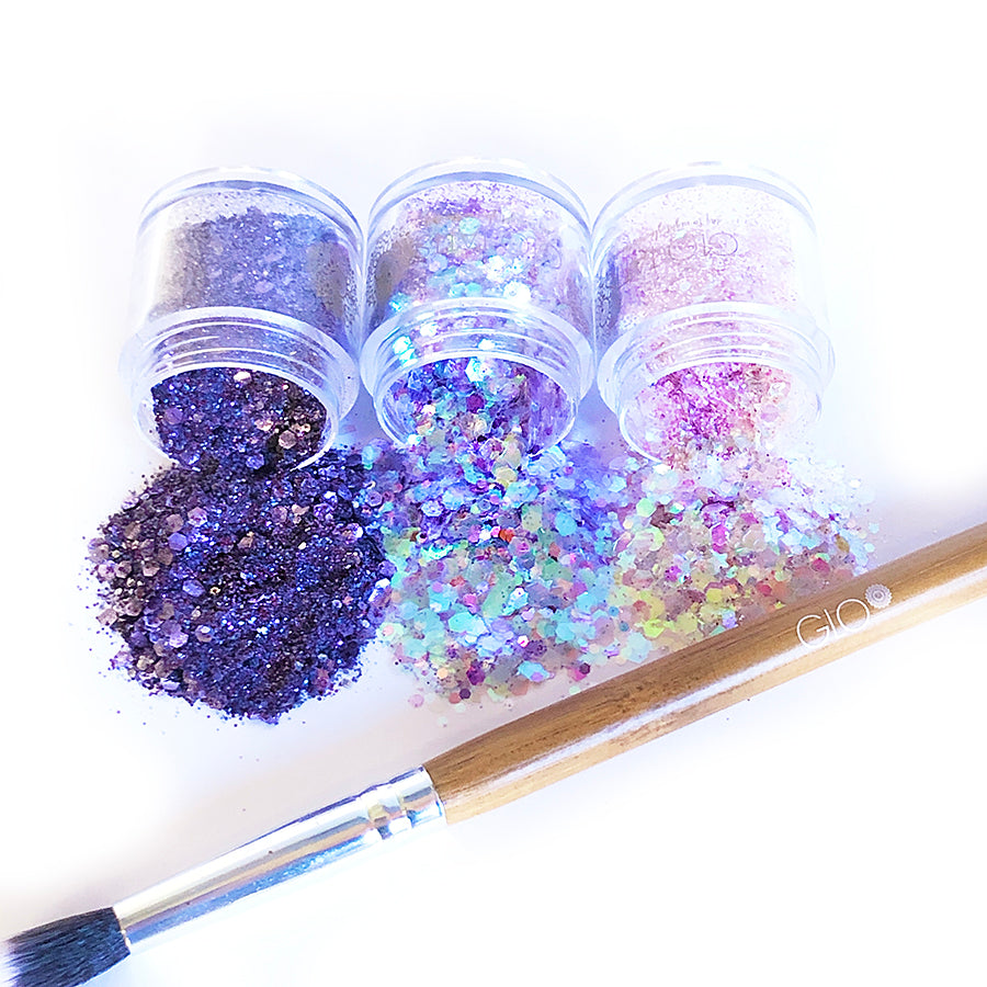 ALL NEW! GLO Sparkle Set Purple Perfection