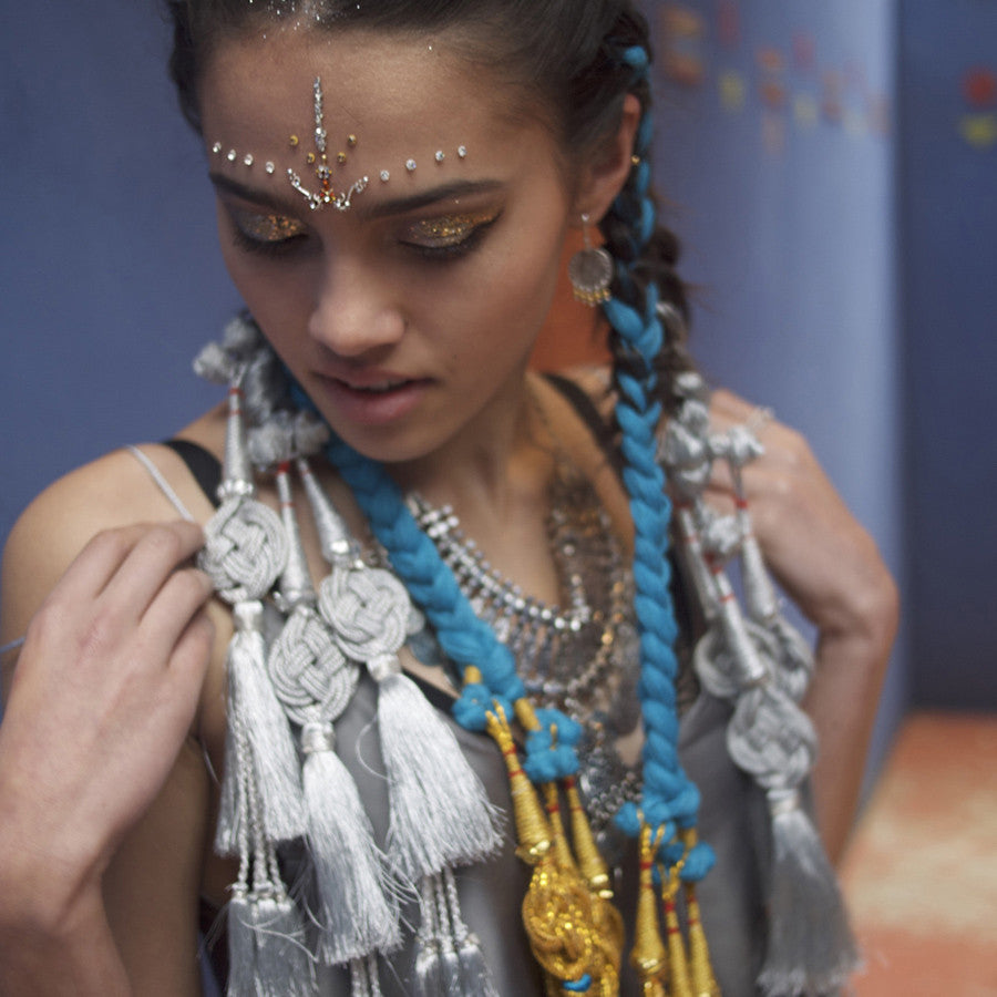 GLO Paranda - Indian Hair Braid Silver - GLO TATTS
- 2