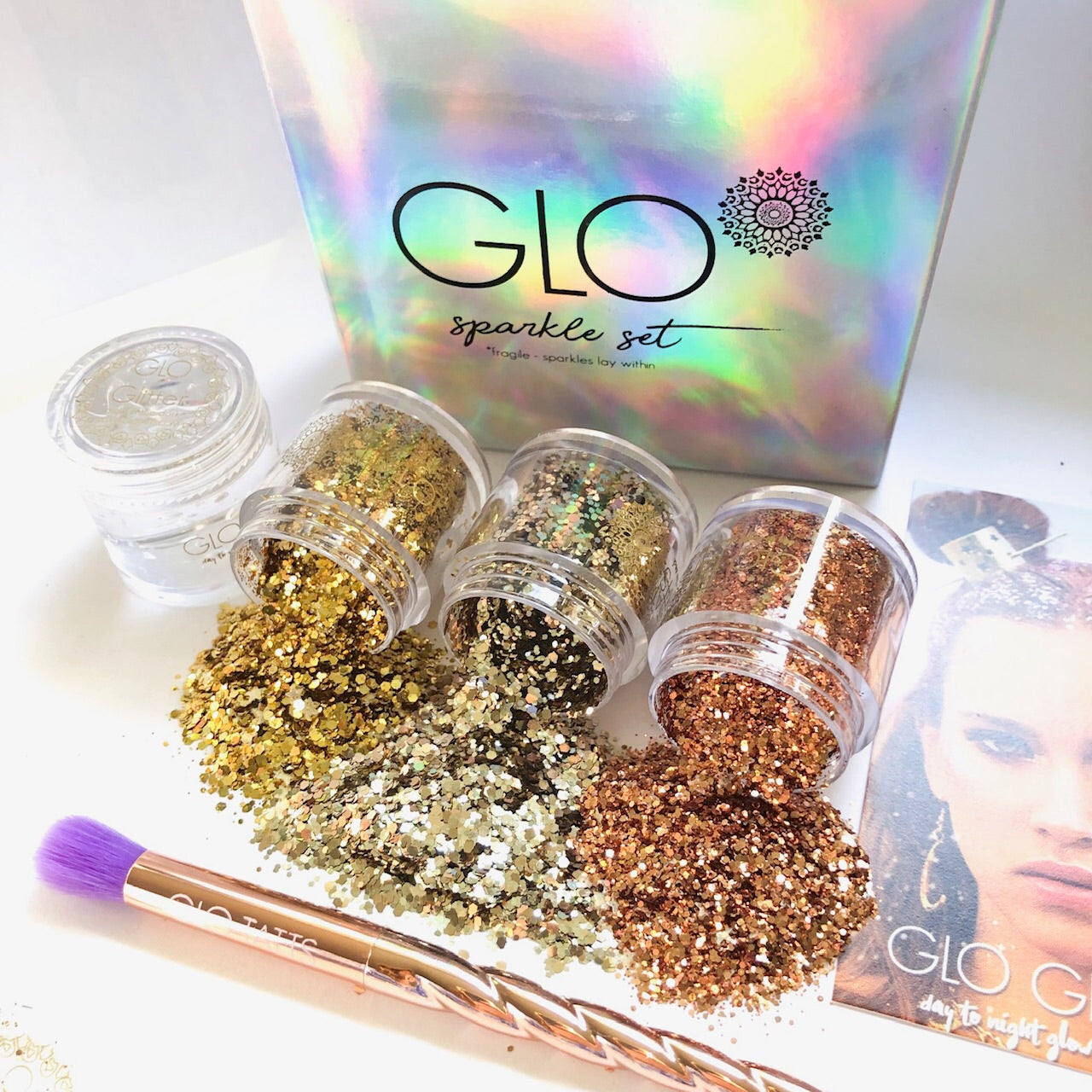 ALL NEW! GLO Sparkle Set Precious Metals