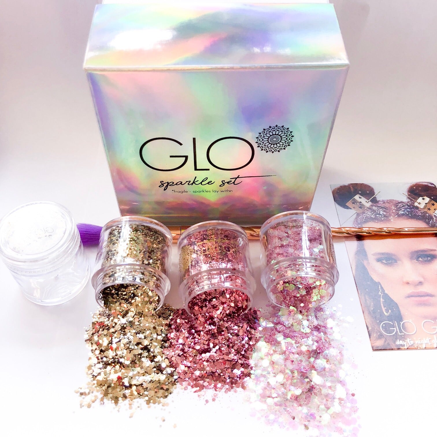 GLO Sparkle Set Perfect Pink