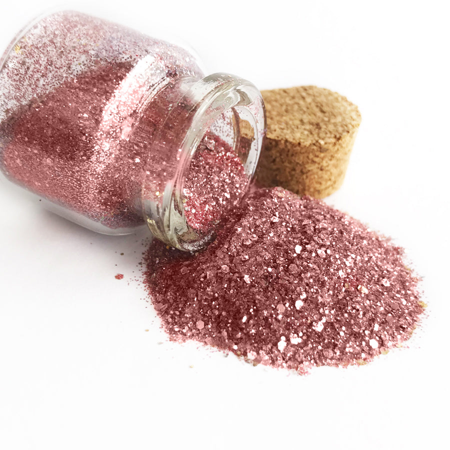 BIO GLO® - Biodegradable Glitter - Frosty Pink