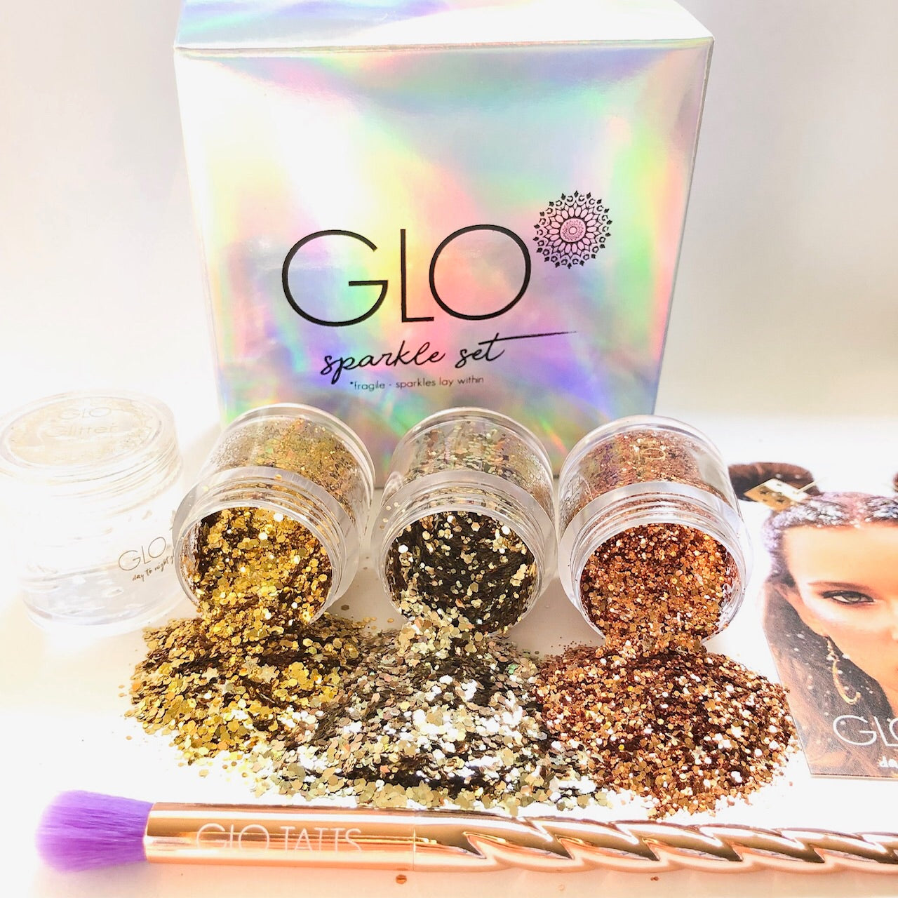 ALL NEW! GLO Sparkle Set Precious Metals