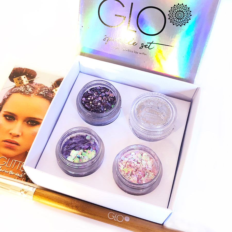 ALL NEW! GLO Sparkle Set Purple Perfection