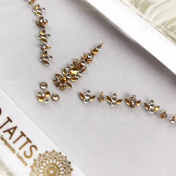 Bindi Face Gem - Vara Gold and Silver dainty