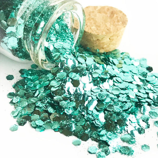 BIO GLO® - Biodegradable Glitter - Turquoise Tide