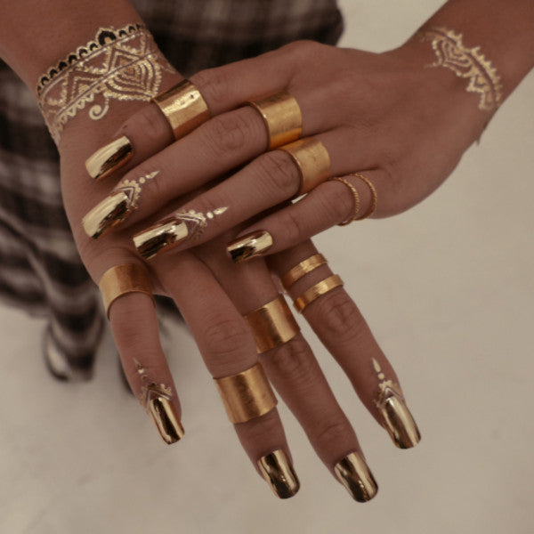 MSTR OF DISGUISE x GLO TATTS® Metallic Tattoo Pack - GLO TATTS