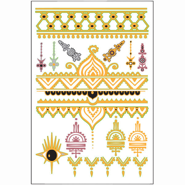MSTR OF DISGUISE x GLO TATTS® Metallic Tattoo Pack - GLO TATTS