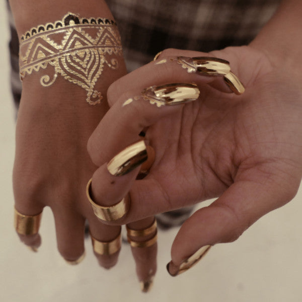 MSTR OF DISGUISE x GLO TATTS® Metallic Tattoo Pack - GLO TATTS