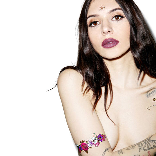 Exclusive Hanna Beth X GLO TATTS® Metallic Tattoos - BONUS sheet - GLO TATTS
 - 2
