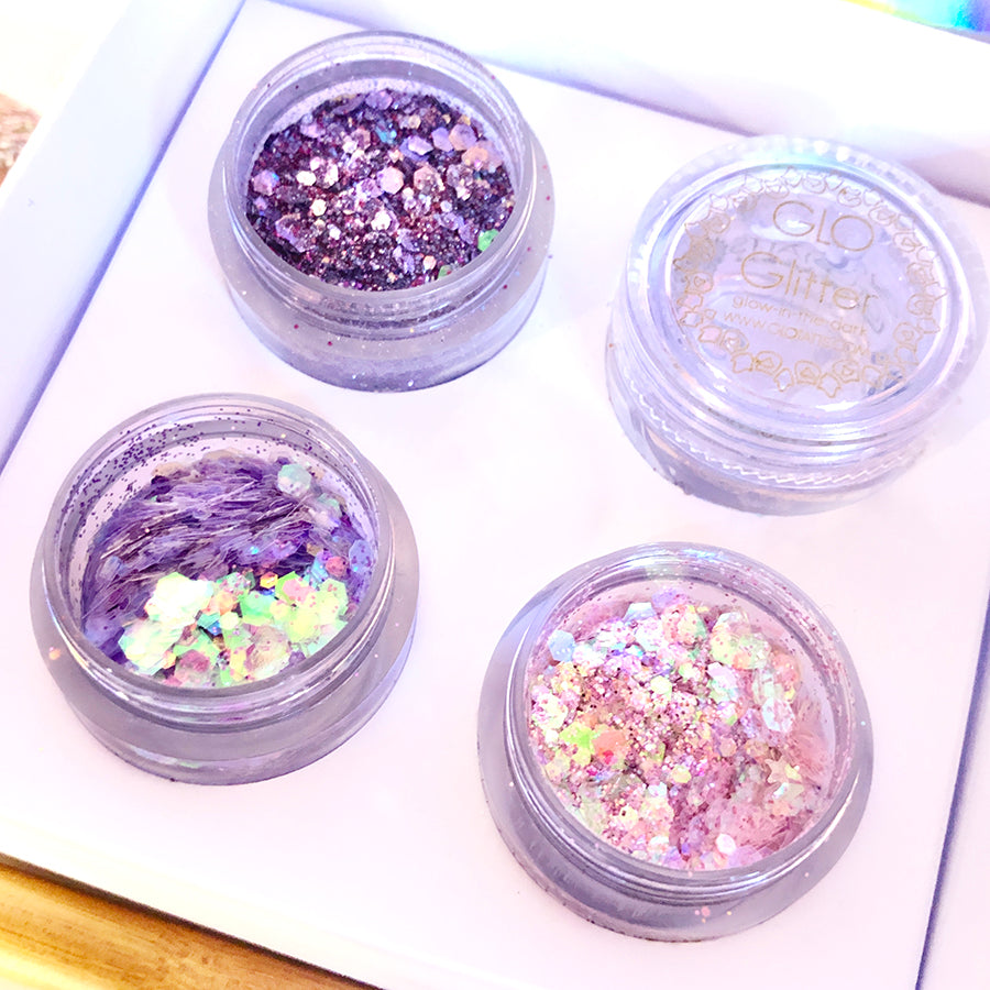 ALL NEW! GLO Sparkle Set Purple Perfection